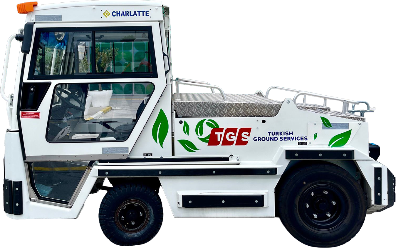 TGS elektrikli apron çekici aracı