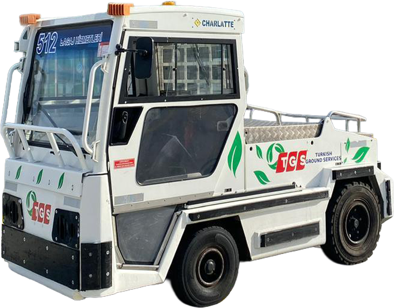 TGS elektrikli apron pushback aracı